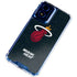 NBA Miami Heat Black Partial Logo Moto G 5G (2024) Clear Case